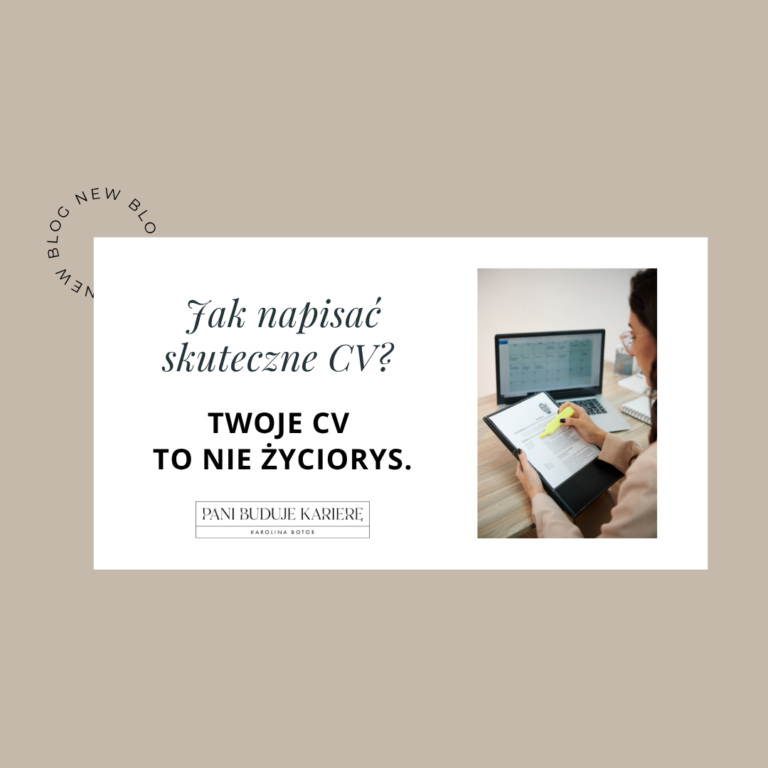 Dlaczego Twoje&nbsp;CV nie&nbsp;działa?